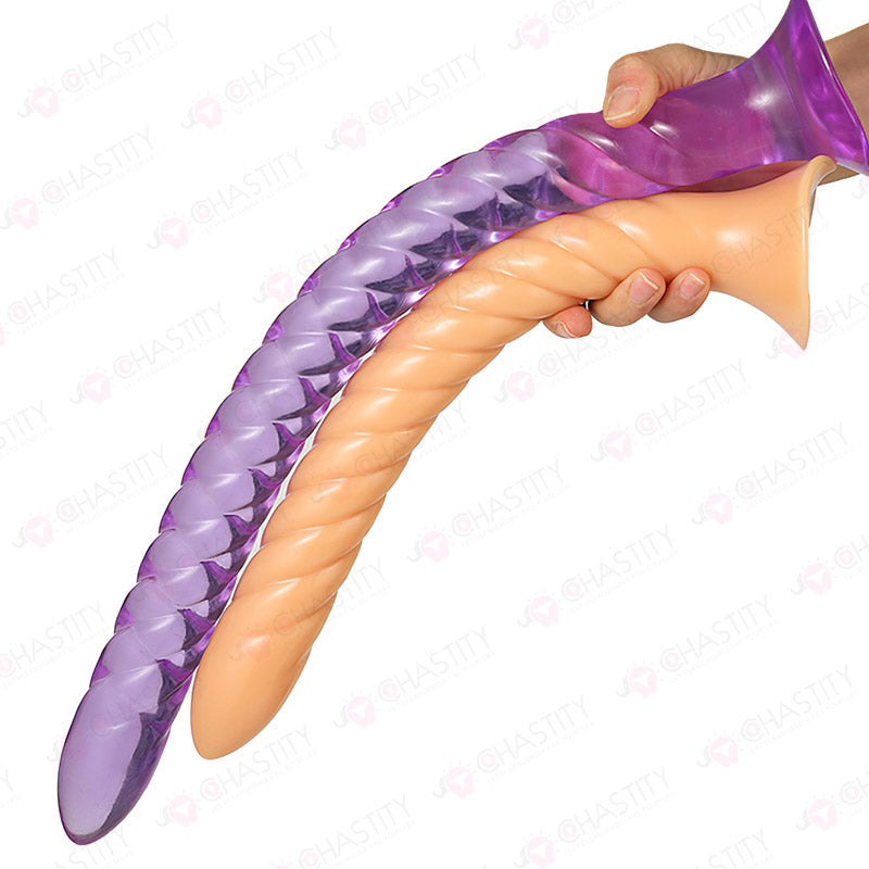 Extra Long Spiral Butt Plug