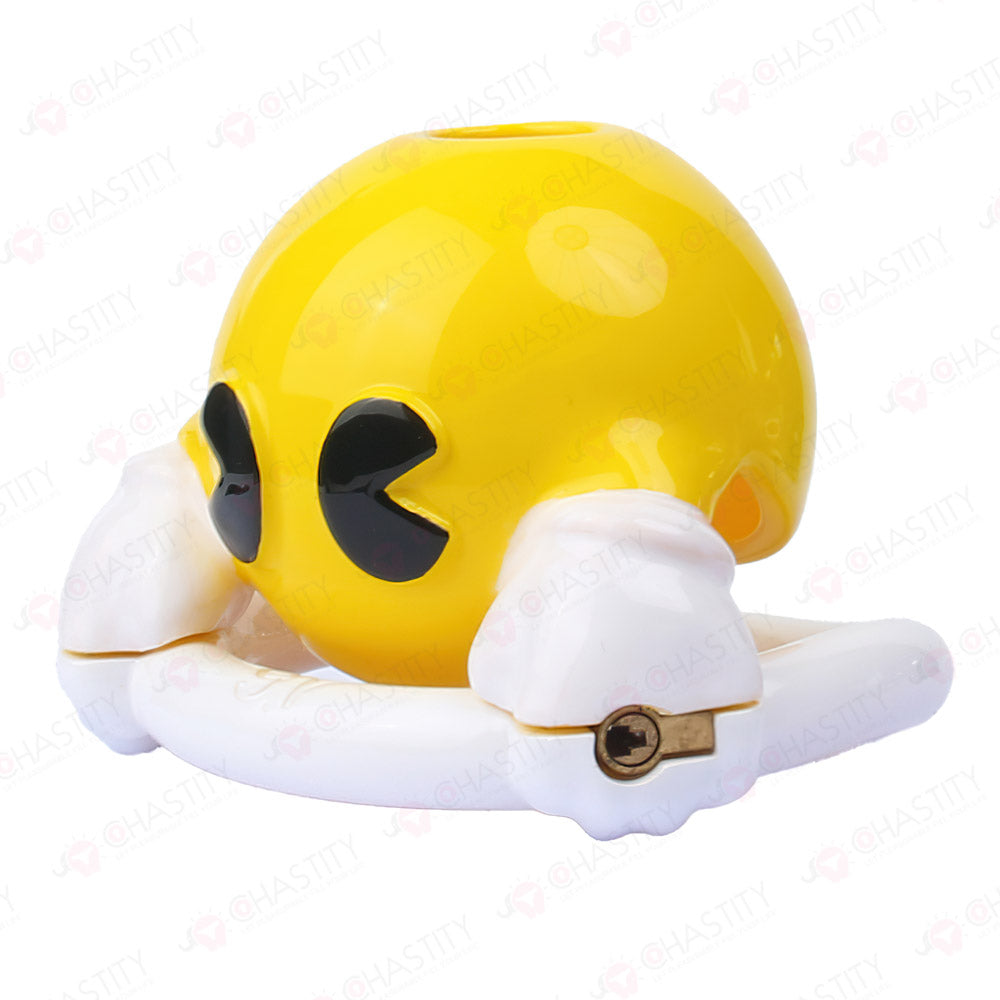 Men’s Double Lock Chastity Emoji