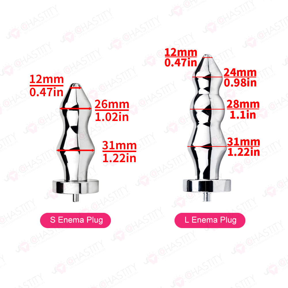 Enema Plug - Chastity Device Accessories