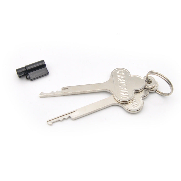 Chastity Cage Accessories - Plastic Built-In Lock
