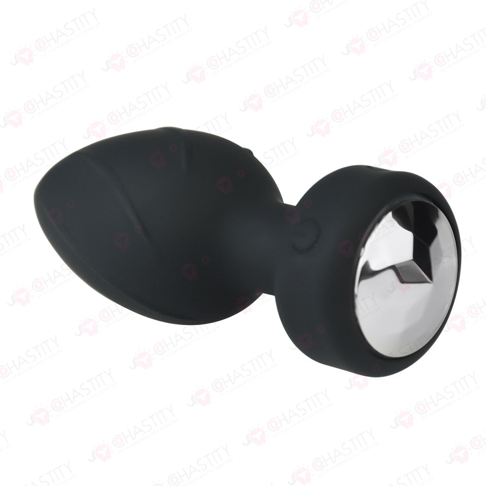 Vibrating Rainbow Light Up Butt Plug