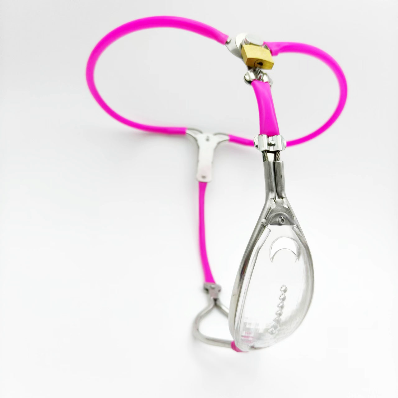 Lightweight Transparent Female Chastity Belt
