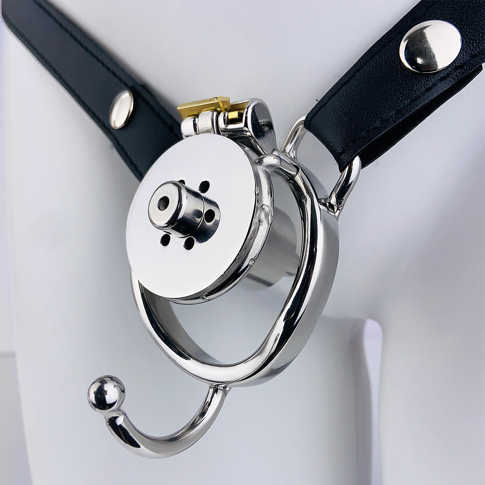 Male In Chastity Cage