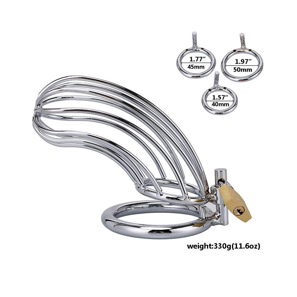 Permanent Chastity Lock (3 Rings)