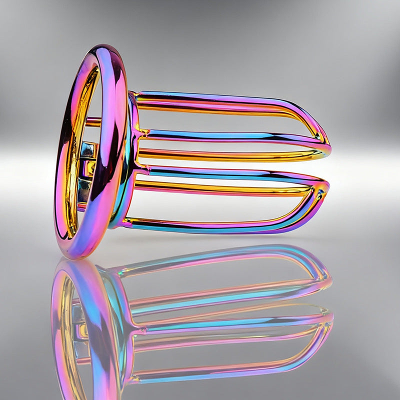 Rainbow Small Banana Cock Cage