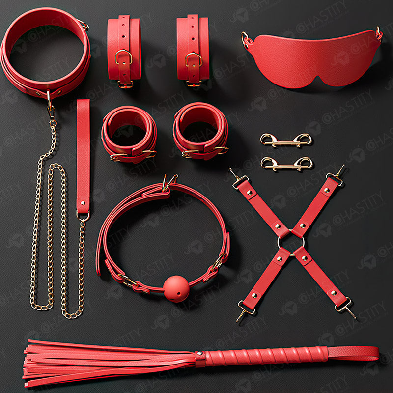 10 Piece Beginner Bondage Set