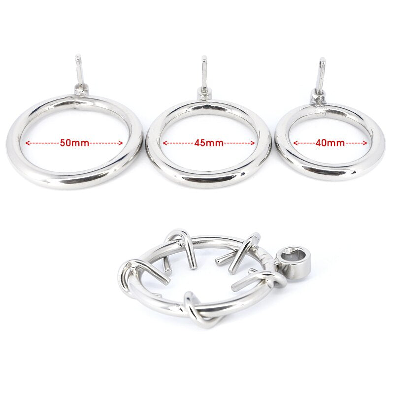 Super Small Spiked Chastity Cage For Men