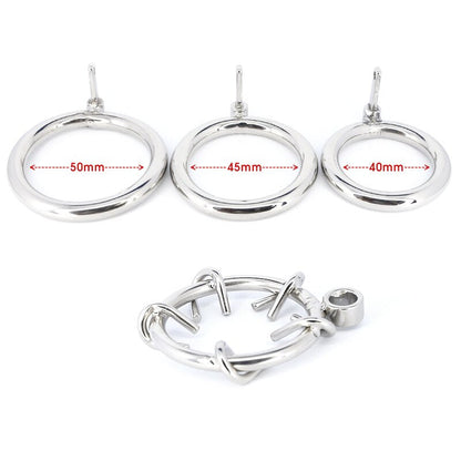 Super Small Spiked Chastity Cage For Men