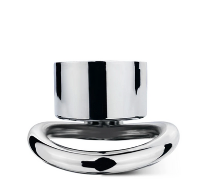 Small Flat Chastity Cage with Metal Catheter and PU Belt