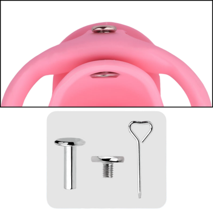 Flexible Silicone Chastity Cage – Complete Kit