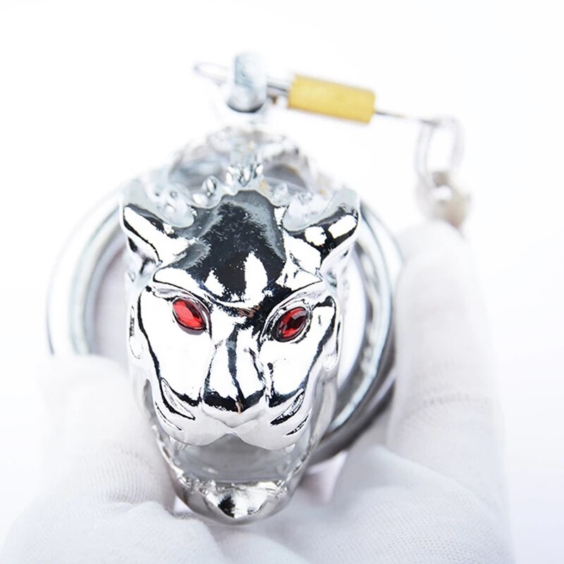 New Tiger Chastity Cage Stainless Steel