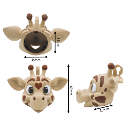 Giraffe Head 3D Chastity Cage