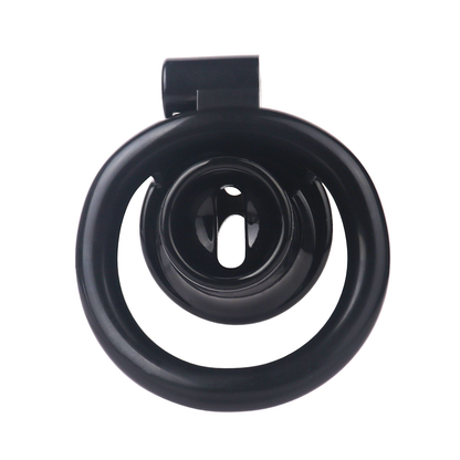 Inverted Micro Chastity Cage with Maple Leaf – Black, White, or Pink