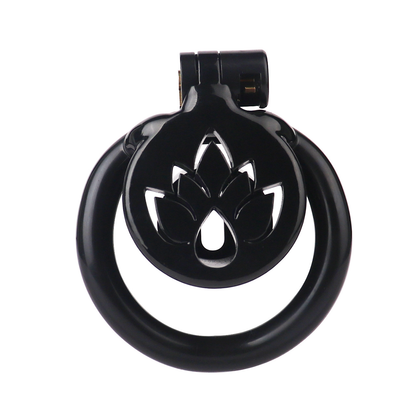 Inverted Micro Chastity Cage with Maple Leaf – Black, White, or Pink