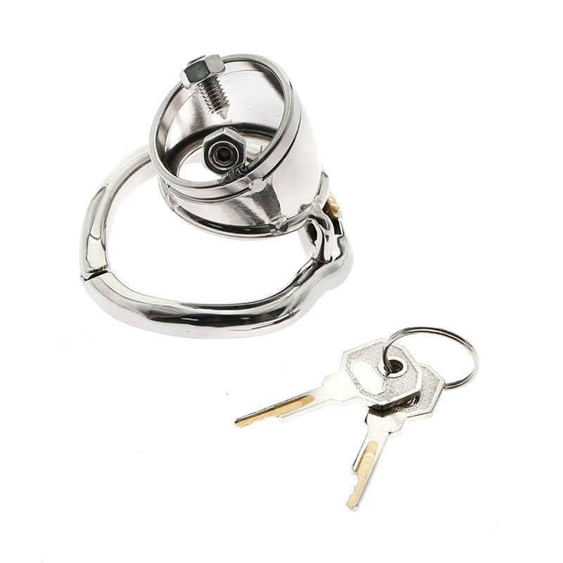 Super Short Spiked Chastity Cage