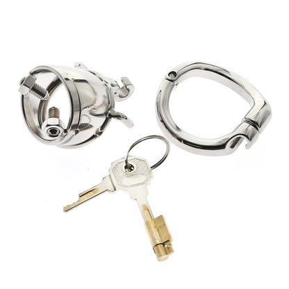 Super Short Spiked Chastity Cage