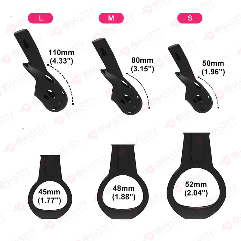 Adjustable Lightweight Permanent Chastity Belt (For Men)
