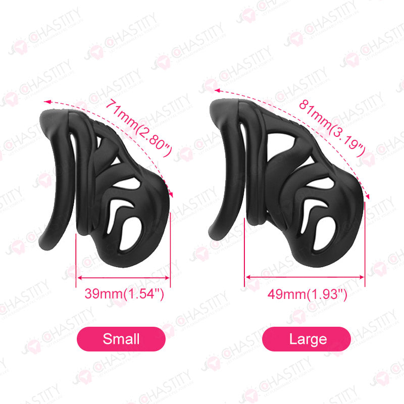 Alien 3D Chastity Cage