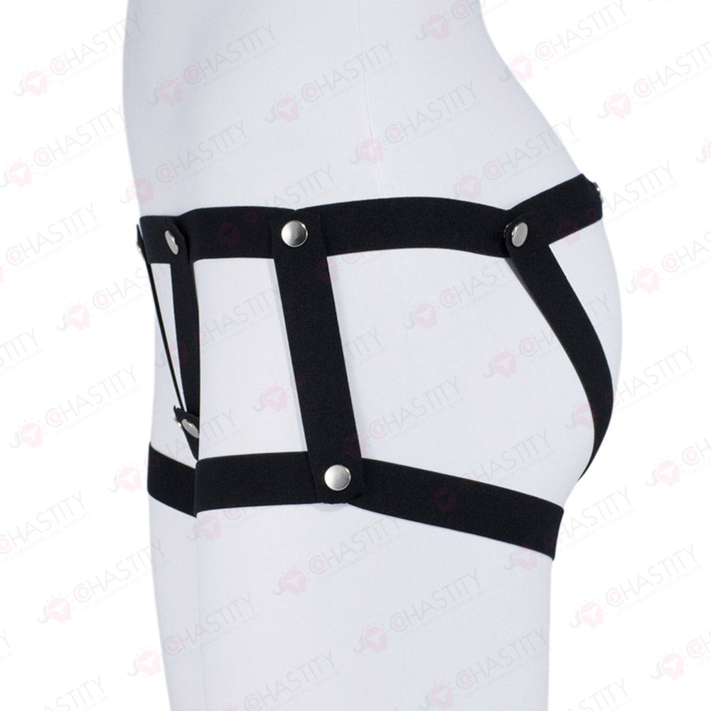 All-Around Anti-Sagging Chastity Cage Elastic Band