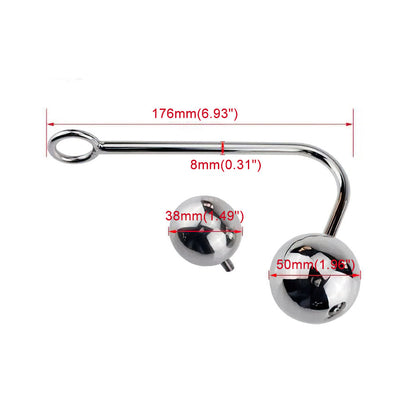 Metal Anal Hook