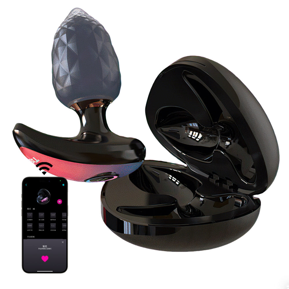 App Controlled Butt Plug (With Charging Case)