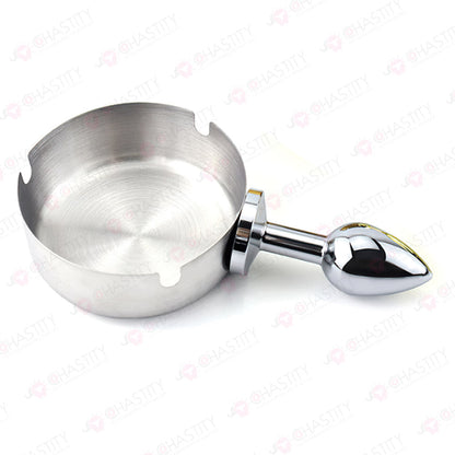 Ashtray Humiliation Slave Butt Plug