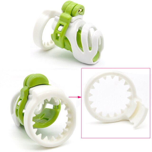 Resin Chastity Cage (Spiked Ring Optional)