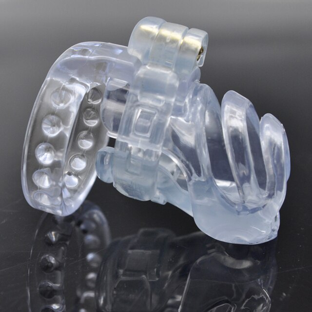 Resin Chastity Cage (Spiked Ring Optional)