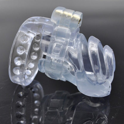 Resin Chastity Cage (Spiked Ring Optional)