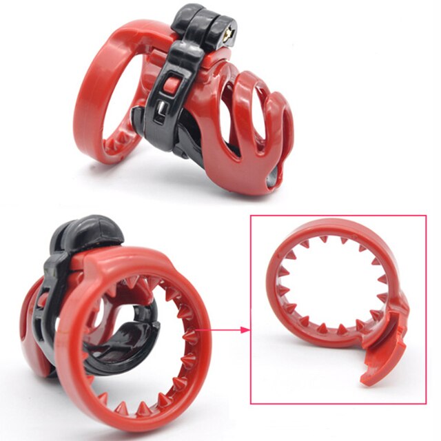 Resin Chastity Cage (Spiked Ring Optional)