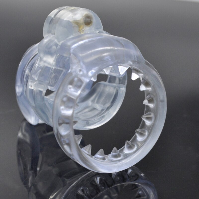Resin Chastity Cage (Spiked Ring Optional)