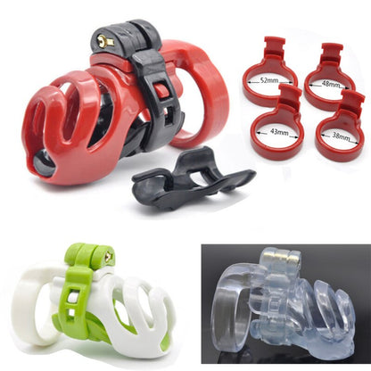 Resin Chastity Cage (Spiked Ring Optional)