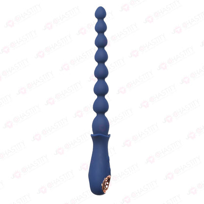 Beaded Vibrating Anal Plug