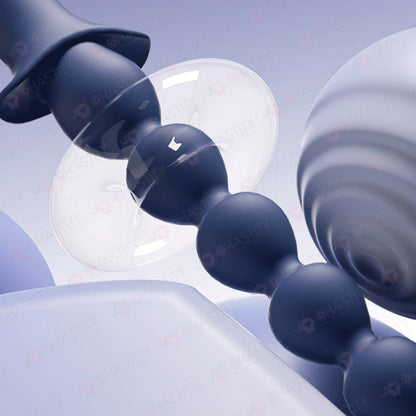 Beaded Vibrating Anal Plug