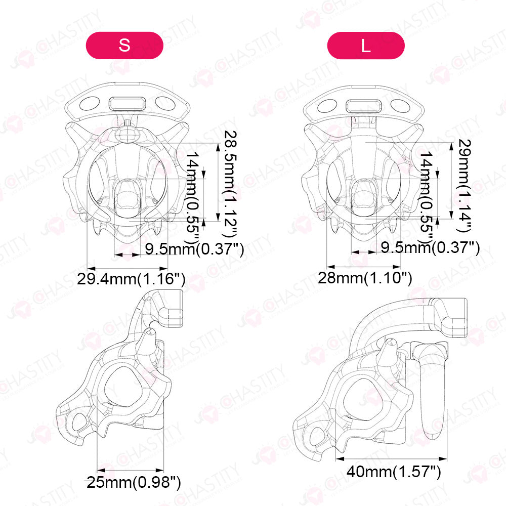 Beast Skull New Chastity Designs