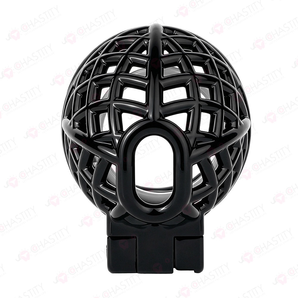 Bird Nest Headlock Chastity Cage