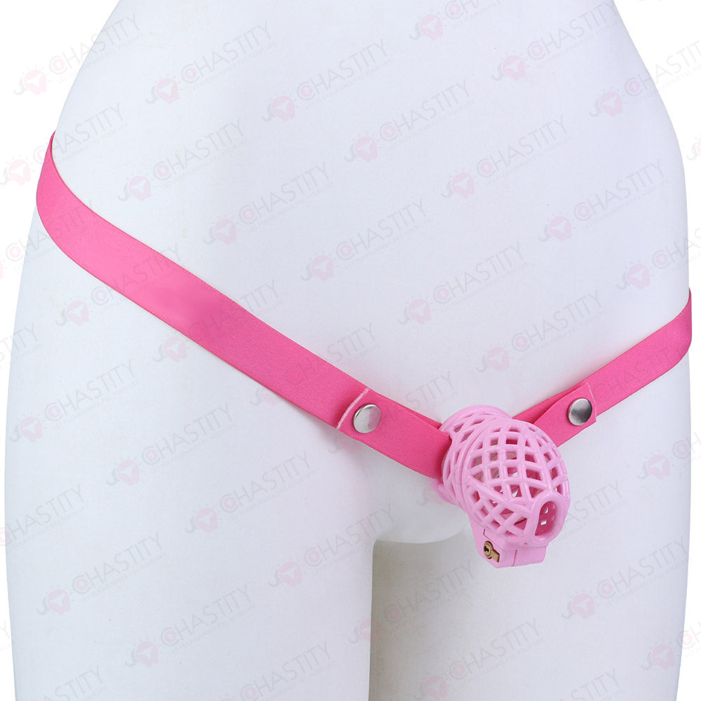 Bird Nest Headlock Chastity Cage