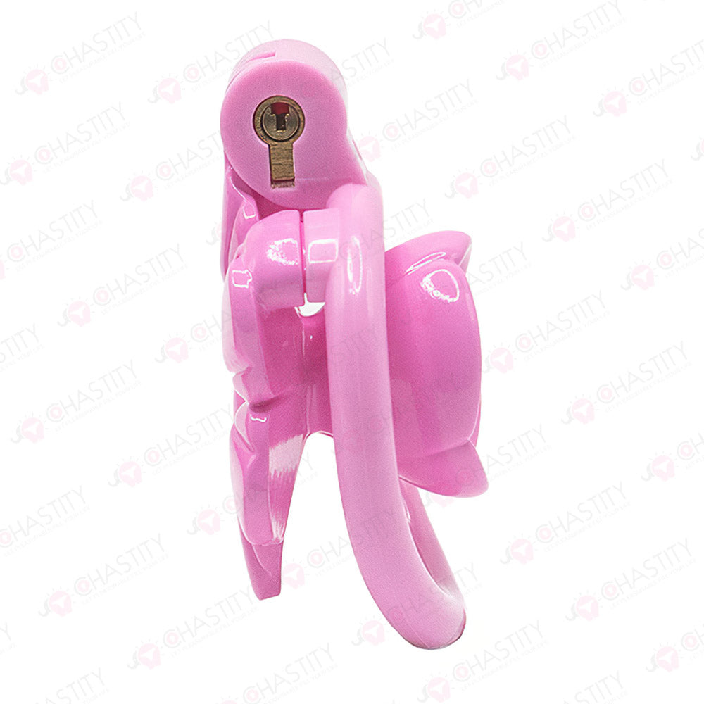 Blooming Flower Shrinking In Chastity