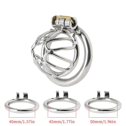 316 Stainless Steel Small Chastity Cage For Men