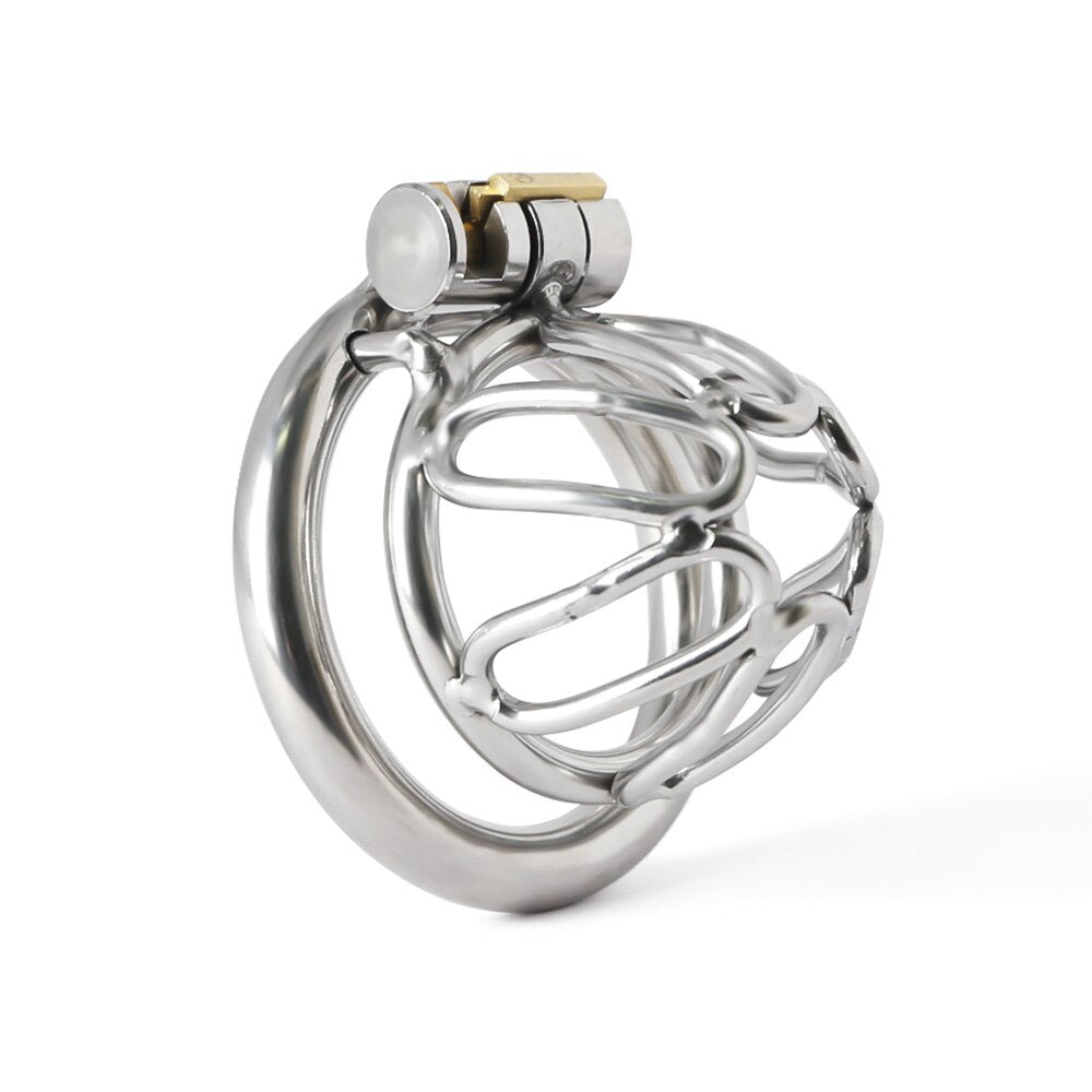 316 Stainless Steel Small Chastity Cage For Men