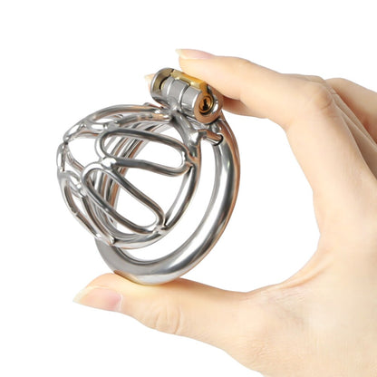 316 Stainless Steel Small Chastity Cage For Men