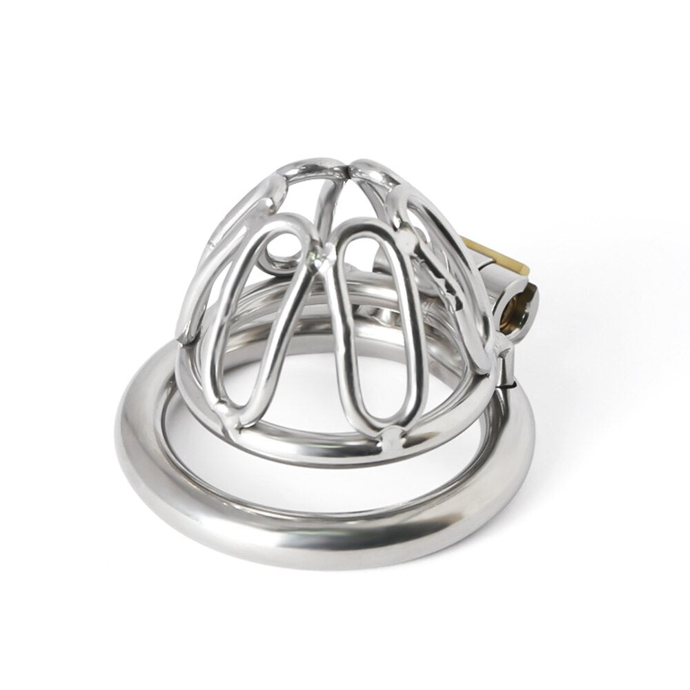 316 Stainless Steel Small Chastity Cage For Men