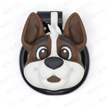 Cartoon Dog Cage Of Tease Chastity