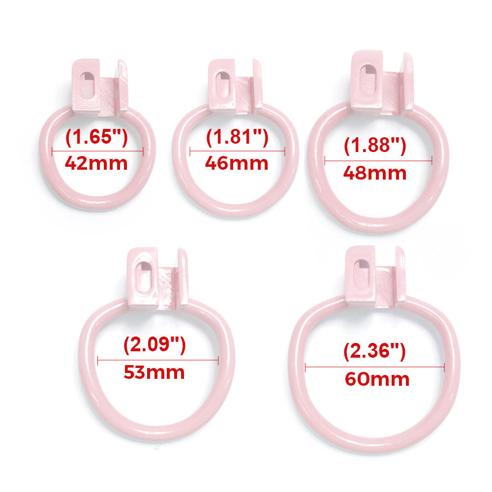 Chastity Cage Plastic Ring Accessories