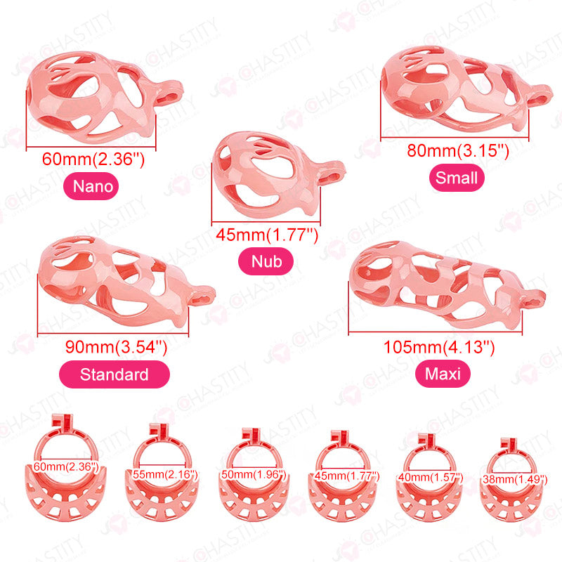Chastity Cage With Ball Cage