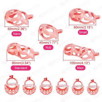 Chastity Cage With Ball Cage