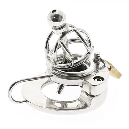 Chastity Cage With Ball Stretcher