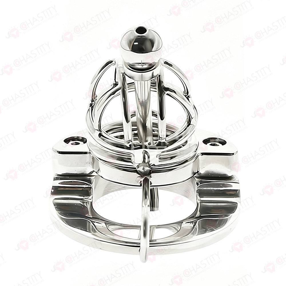 Chastity Cage With Ball Stretcher