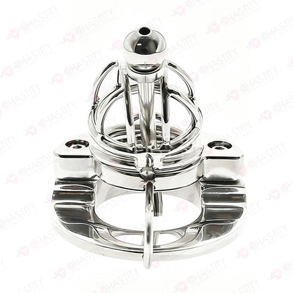 Chastity Cage With Ball Stretcher