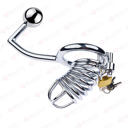 Chastity Cage With Handcuffs
